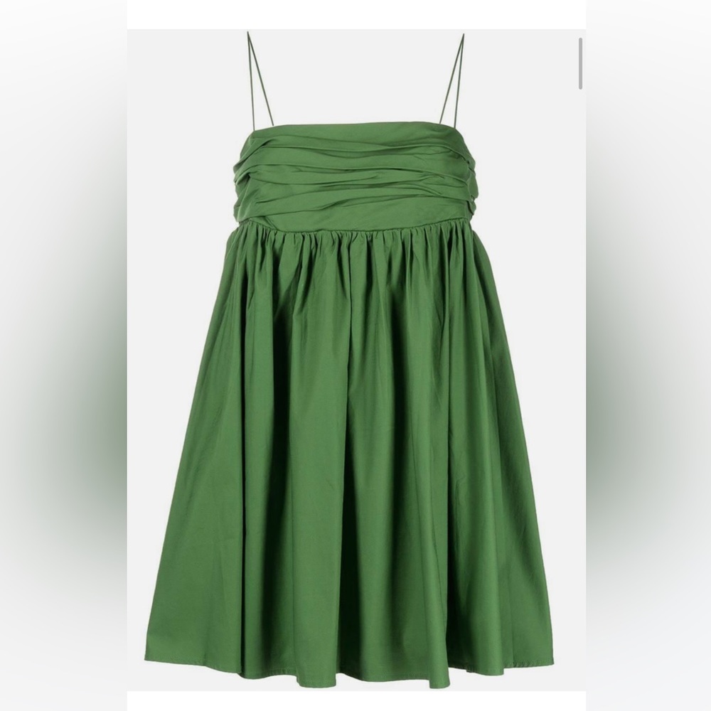 Reformation Size 8 Green Catarina Mini Dress!